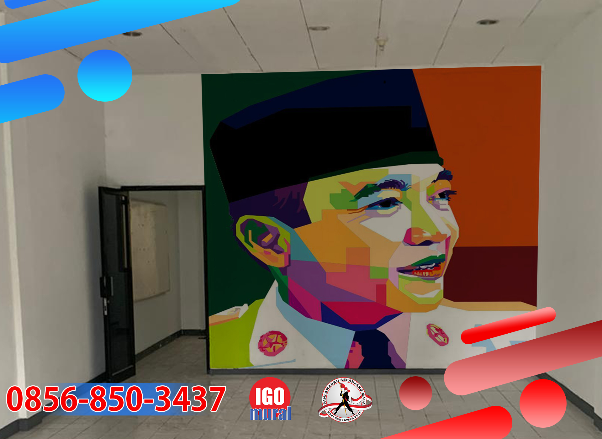 Contoh Gambar Mural Pahlawan yang Akan Menginspirasi