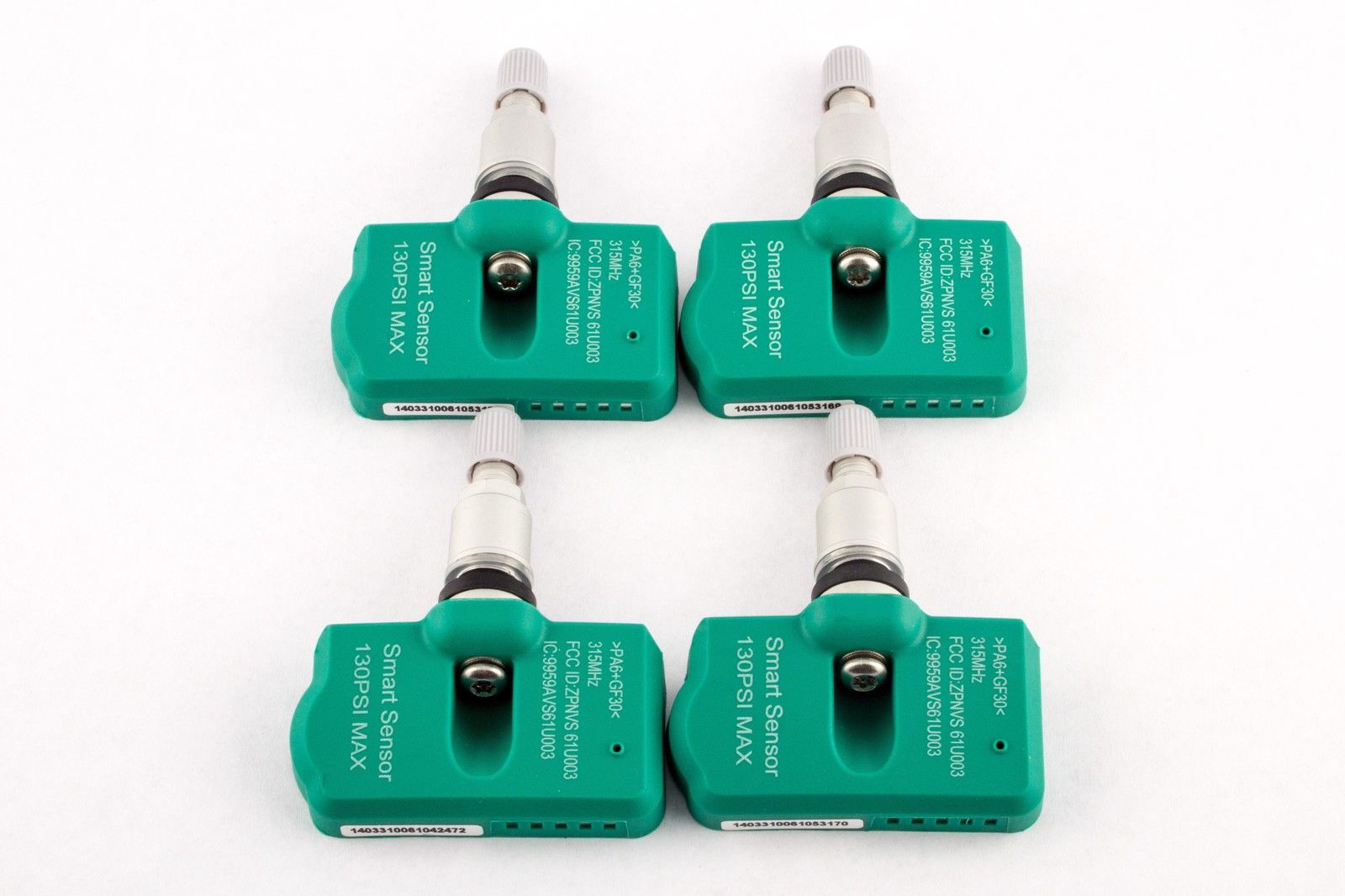 A2I Set 4 TPMS Tire Pressure Sensors 315Mhz Metal for 0608 Porsche