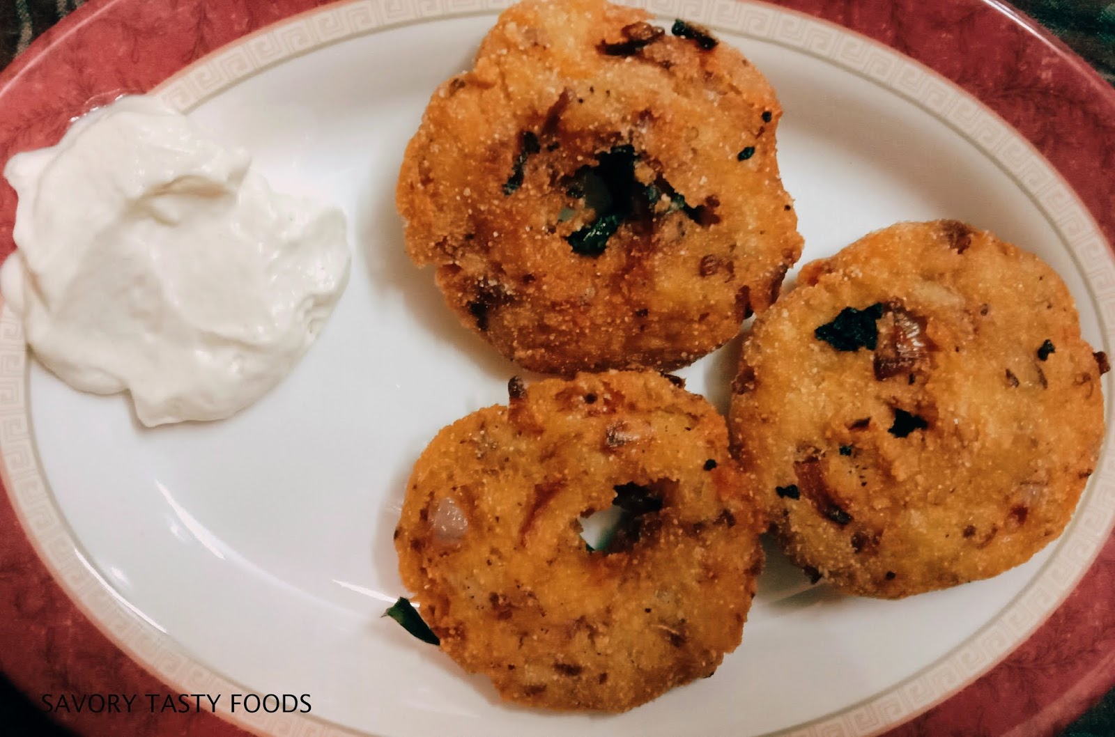 How to make vada from leftover rice