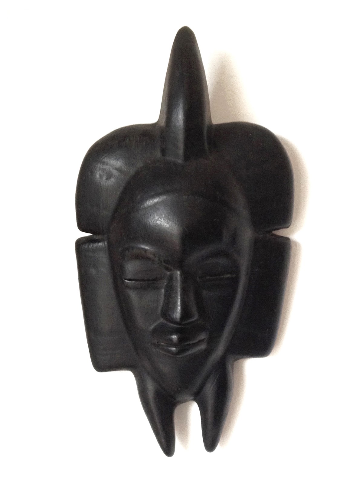 masque africain poterie
