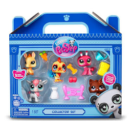 Littlest Pet Shop Series 1 Collector Set Pomeranian (#G7 - #60) Pet