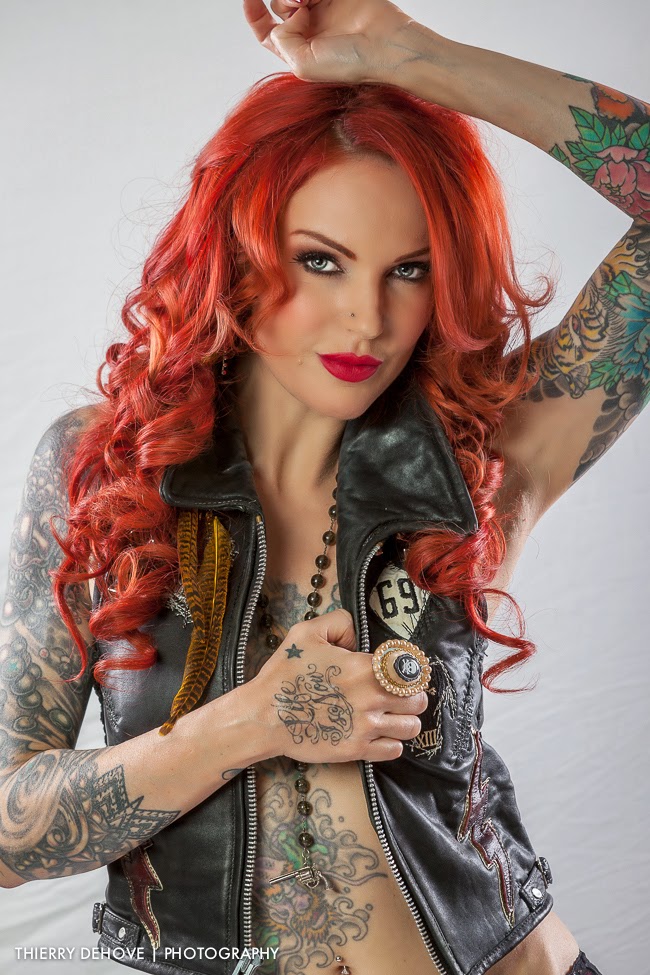 Tattoo & Ink Model - Lea Vendetta.