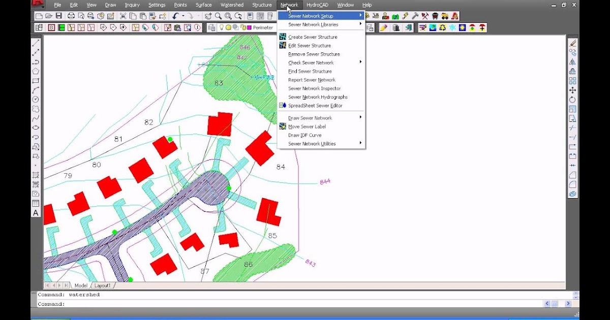 Hydraulics and Hydrology Features
