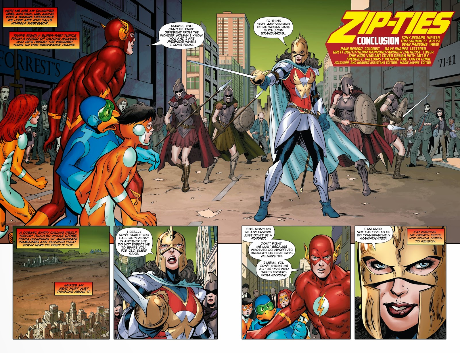 Weird Science DC Comics Convergence Speed Force 2 Preview