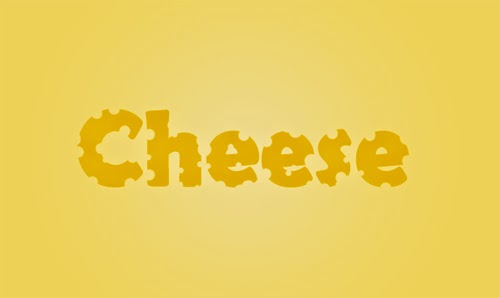 Photoshop Tutorial : Cheese Text Effect