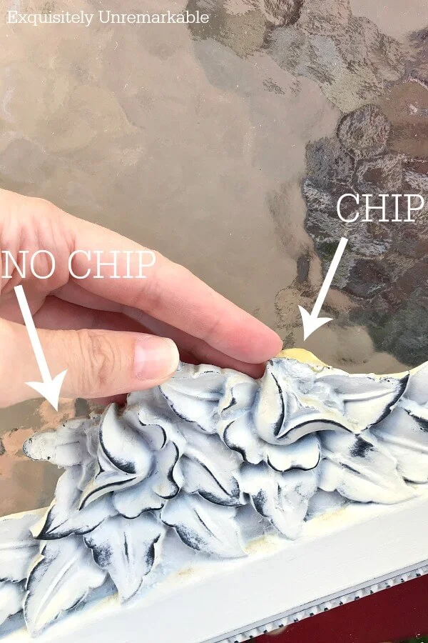 How To Paint A Plastic Mirror Frame To Look Like Wood Exquisitely