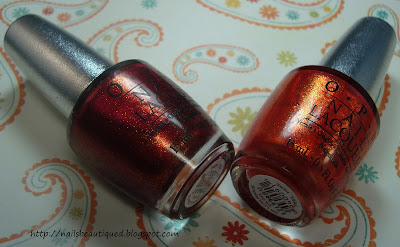 OPI Designer Series Shades For Fall 2012 Indulgence and Luxurious