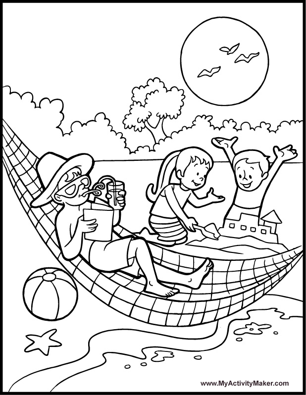 June Coloring Page 2015 ~ Cute Printable Coloring Pages