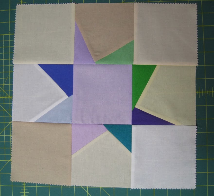 Happy Quilting Wonky Star Quilt Block Tutotiral