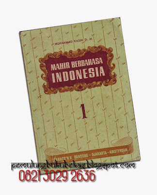 Buku Pelajaran Bahasa Indonesia Cetakan 1956 
