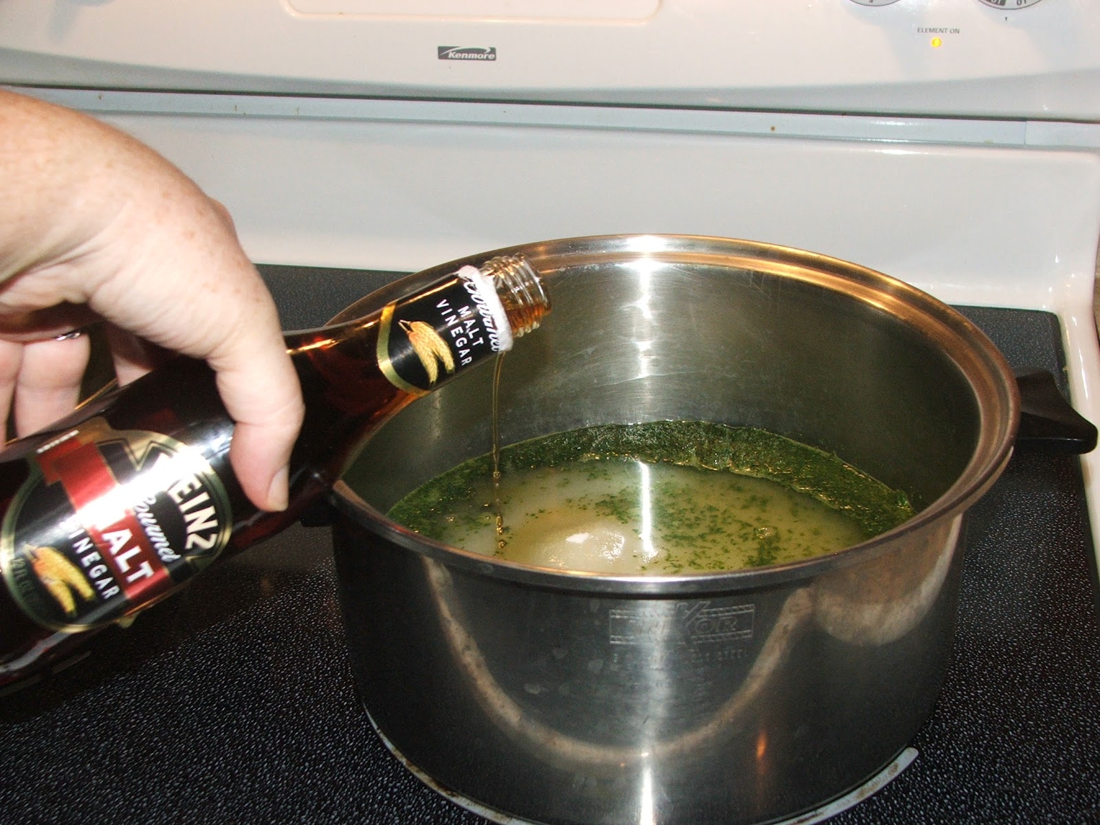 Canning Granny Canning English Mint Sauce Straight from the Garden