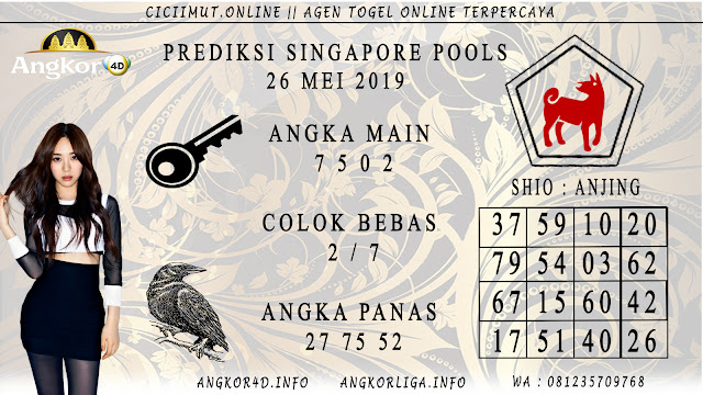 PREDIKSI SINGAPORE POOLS 26 MEI 2019 PREDIKSI SINGAPORE POOLS 26 MEI 2019
