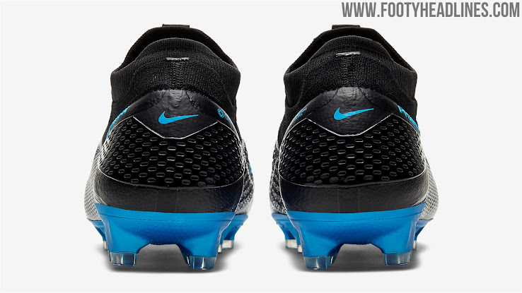 nike phantom vision black blue