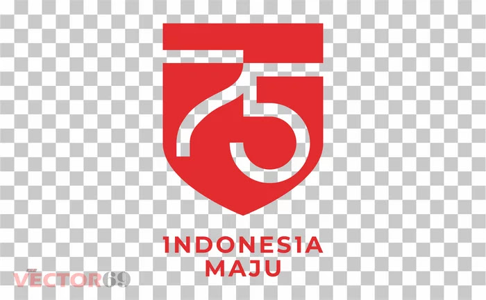 Logo Resmi HUT RI ke-75 Tahun 2020 (.PNG) Download Free Vectors | Vector69