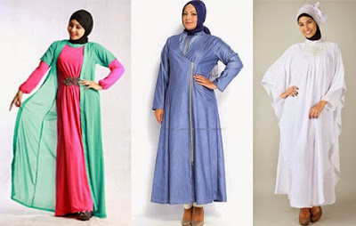 Model baju lebaran yang terbaru untuk wanita gemuk