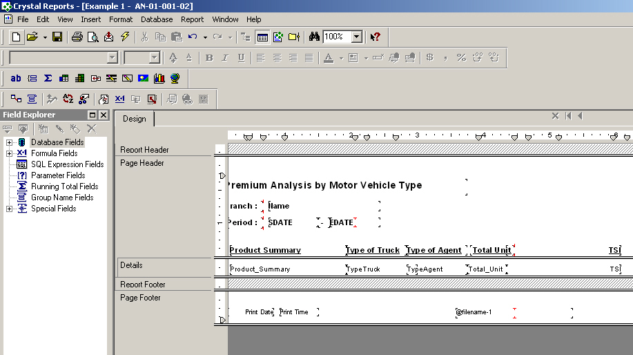 sharing How To Insert Summary of Field in Crystal Reports