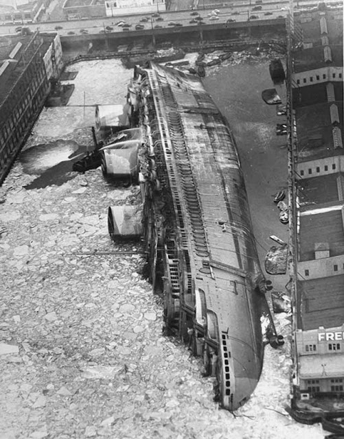 SS Normandie after it capsized on 9 February 1942, worldwartwo.filminspector.com