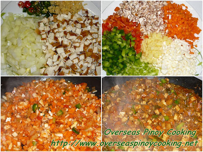 Vegetarian Bopis - Cooking Procedure Vegetarian Bopis - Cooking Procedure