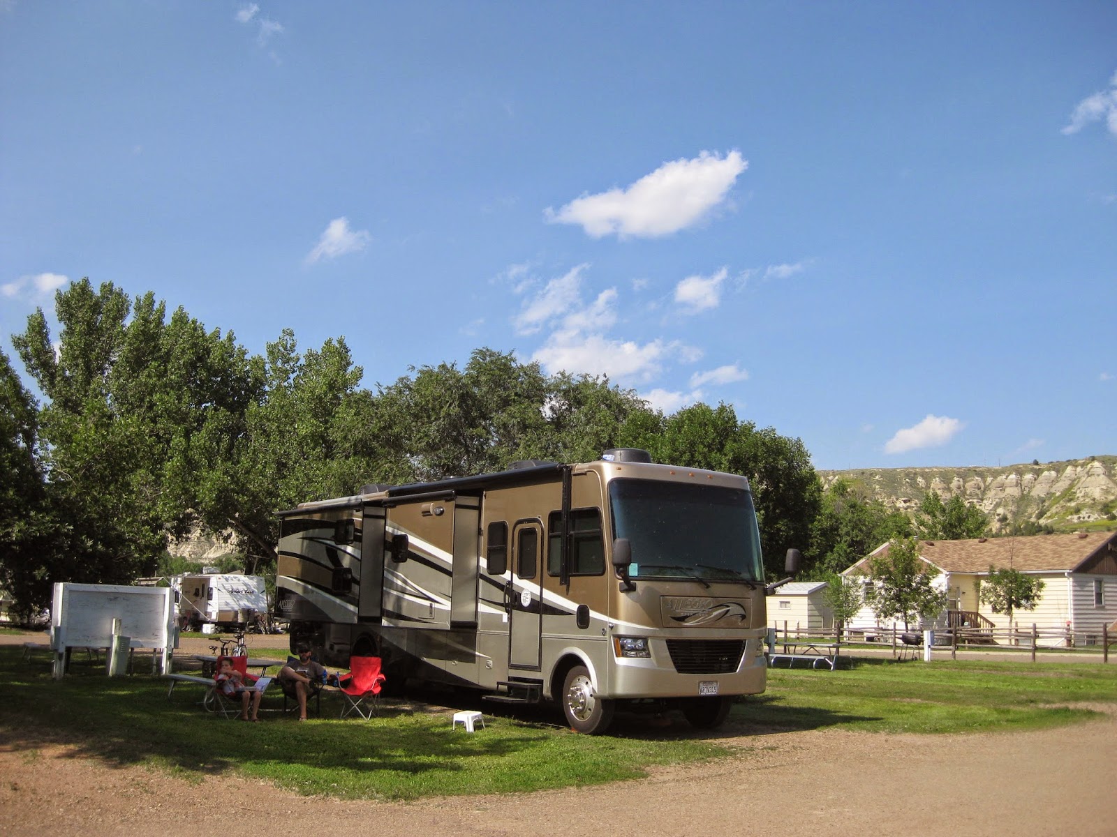 CampgroundCrazy Red Trail Campground, Medora, North Dakota