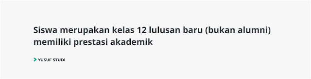 Siswa Kelas 12 - Siswa Eligible Adalah