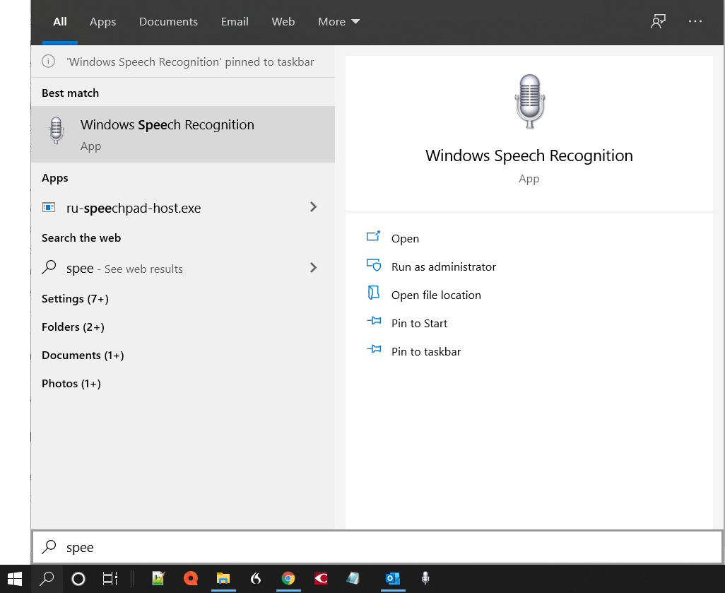 speech to text windows 10 feature speech to text windows 10 feature