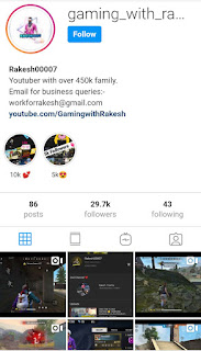 Rakesh00007 Instagram Profile