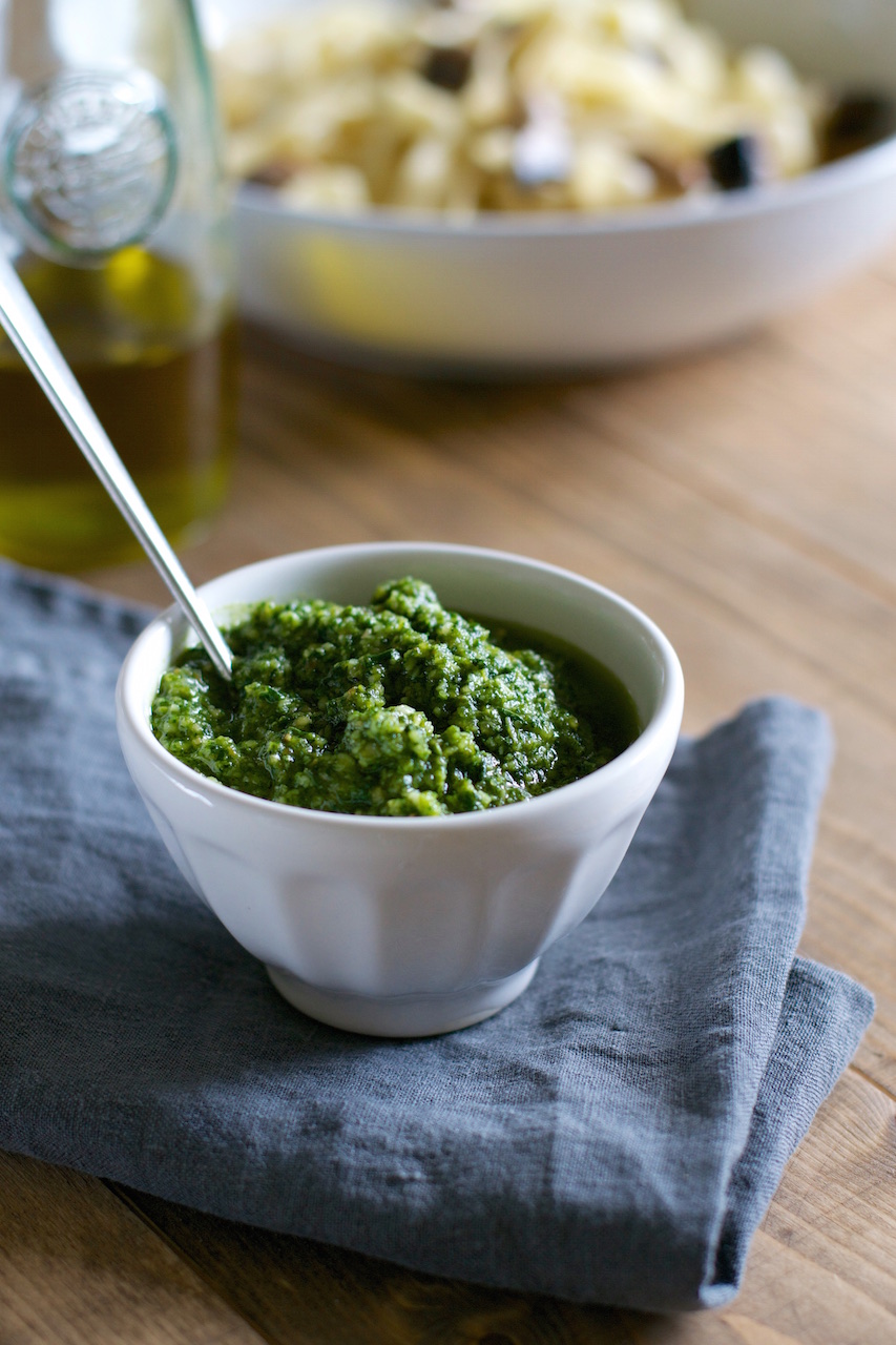 Lestur & Latte Pestó með basilíku