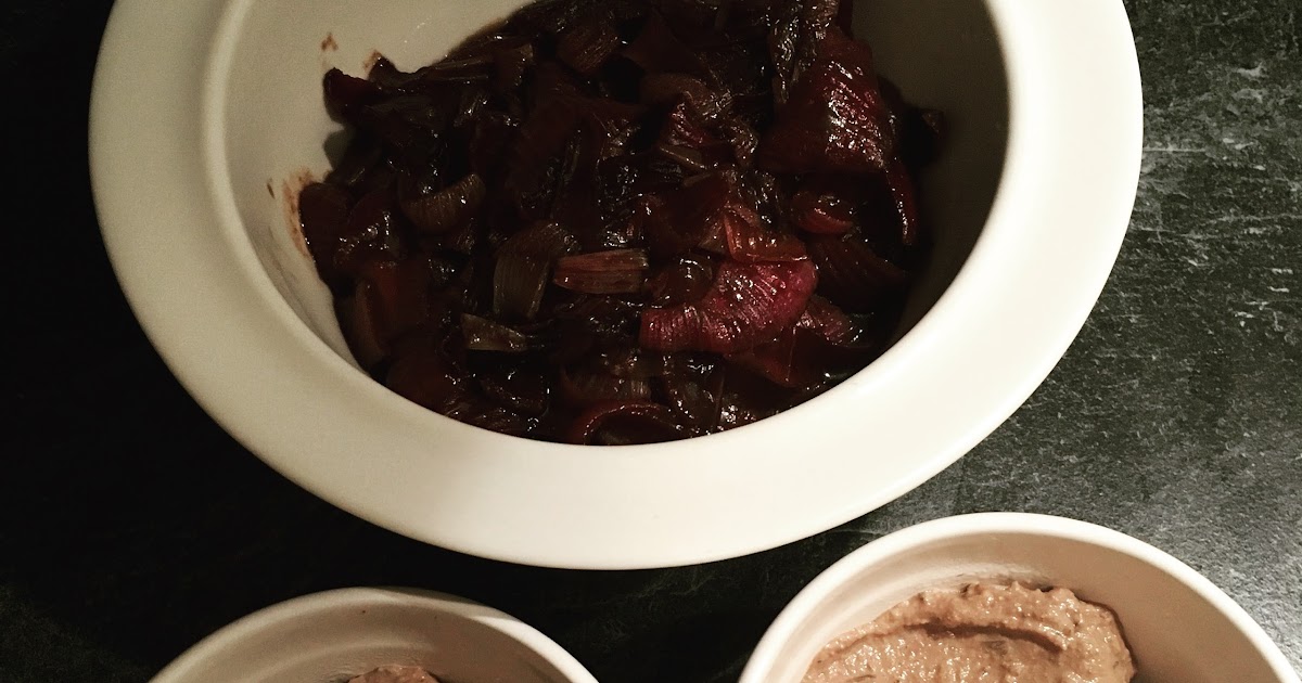 Natalie Kershaw Chicken liver pate and red onion marmalade