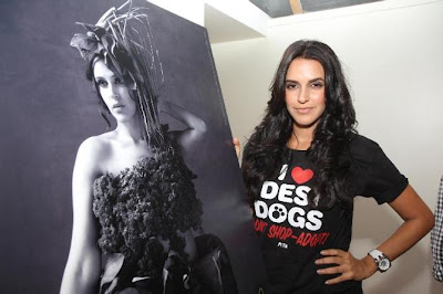 Neha Dhupia endorses PETAs latest campaign