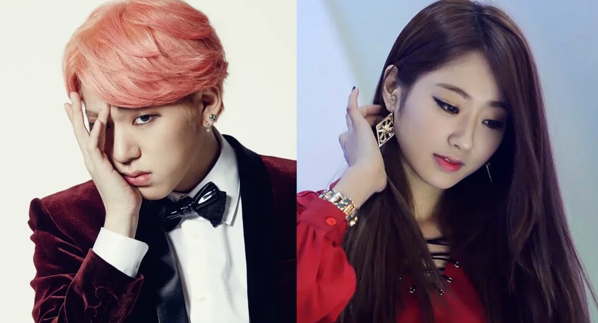 Zico & Kyungri (9MUSES) Menurut Penggemar, Inilah Idola K-Pop Yang Wajahnya Sangat Mirip