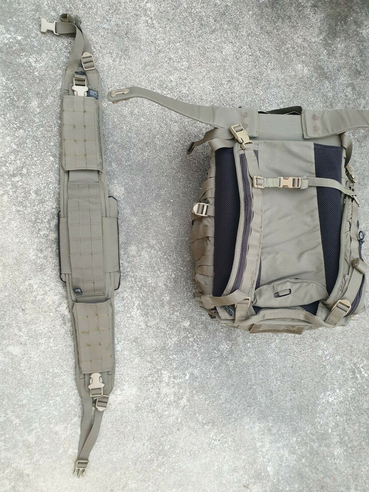 bingbabel High Ground Gear 5Day Pack w/ QuickRelease Belt Coyote