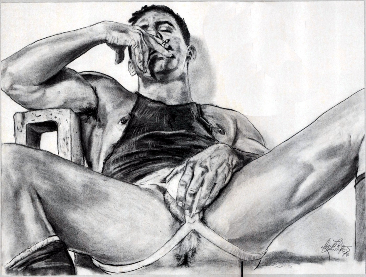 Gay Erotic Illustration 105