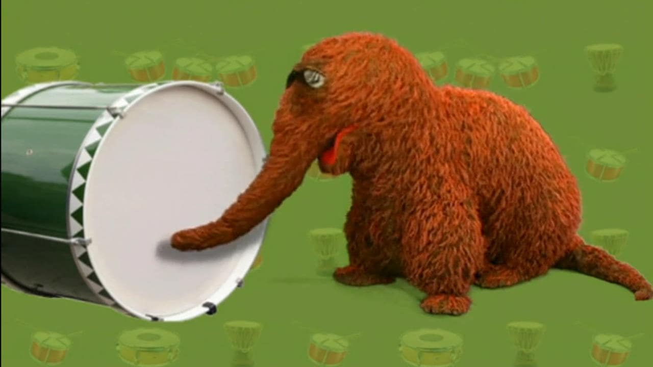 Watch Elmo's World Drums