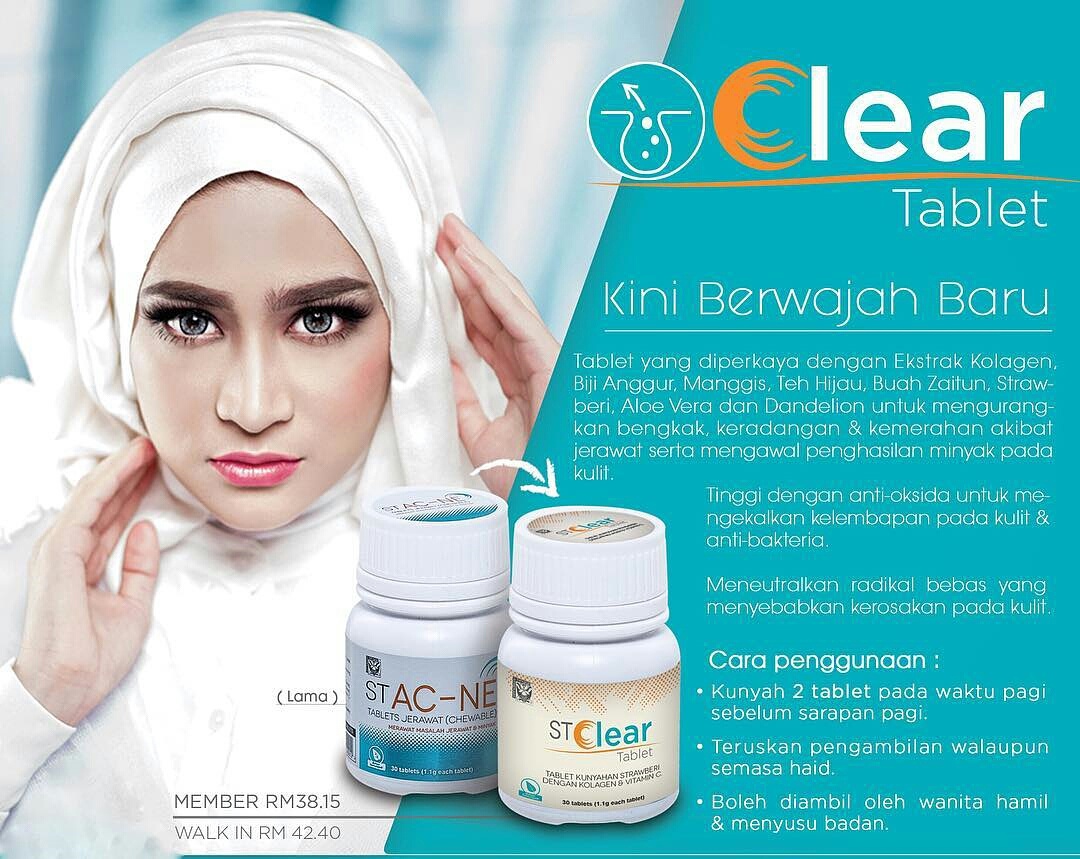 ST Clear Tablet sendayu tinggi