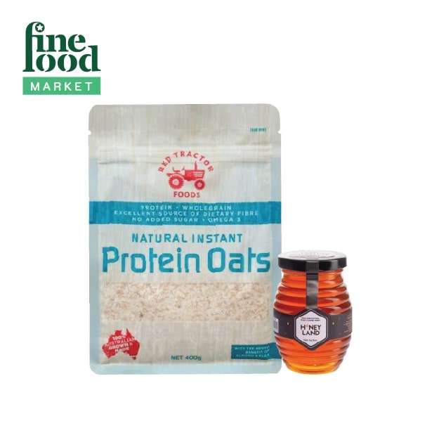 Combo Da Đẹp Dáng Xinh: Yến Mạch RED TRACTOR FOODS + Mật ong