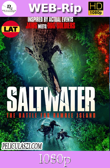 Saltwater: The Battle for Ramree Island (2021) HD WEB-Rip 1080p Latino (Line)