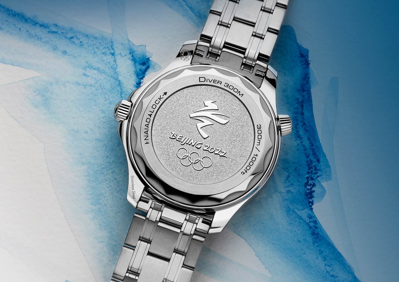 Omega Seamaster Diver 300M Beijing 2022 Special Edition Time and