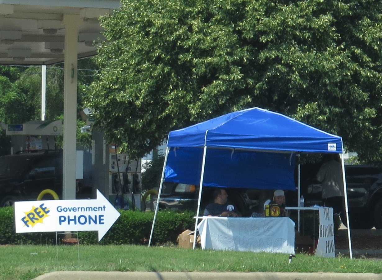 Lensing and Shuttering: Free Government Phone (Surveillance Device)