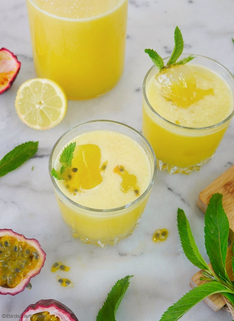 Passion Fruit Lemonade Party Ideas Party Printables Blog