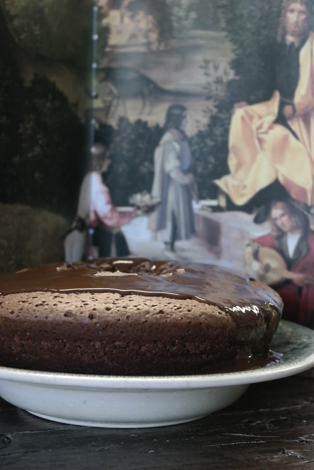 COZINHAR COM OS ANJOS BOLO DE CHOCOLATE DA RITA