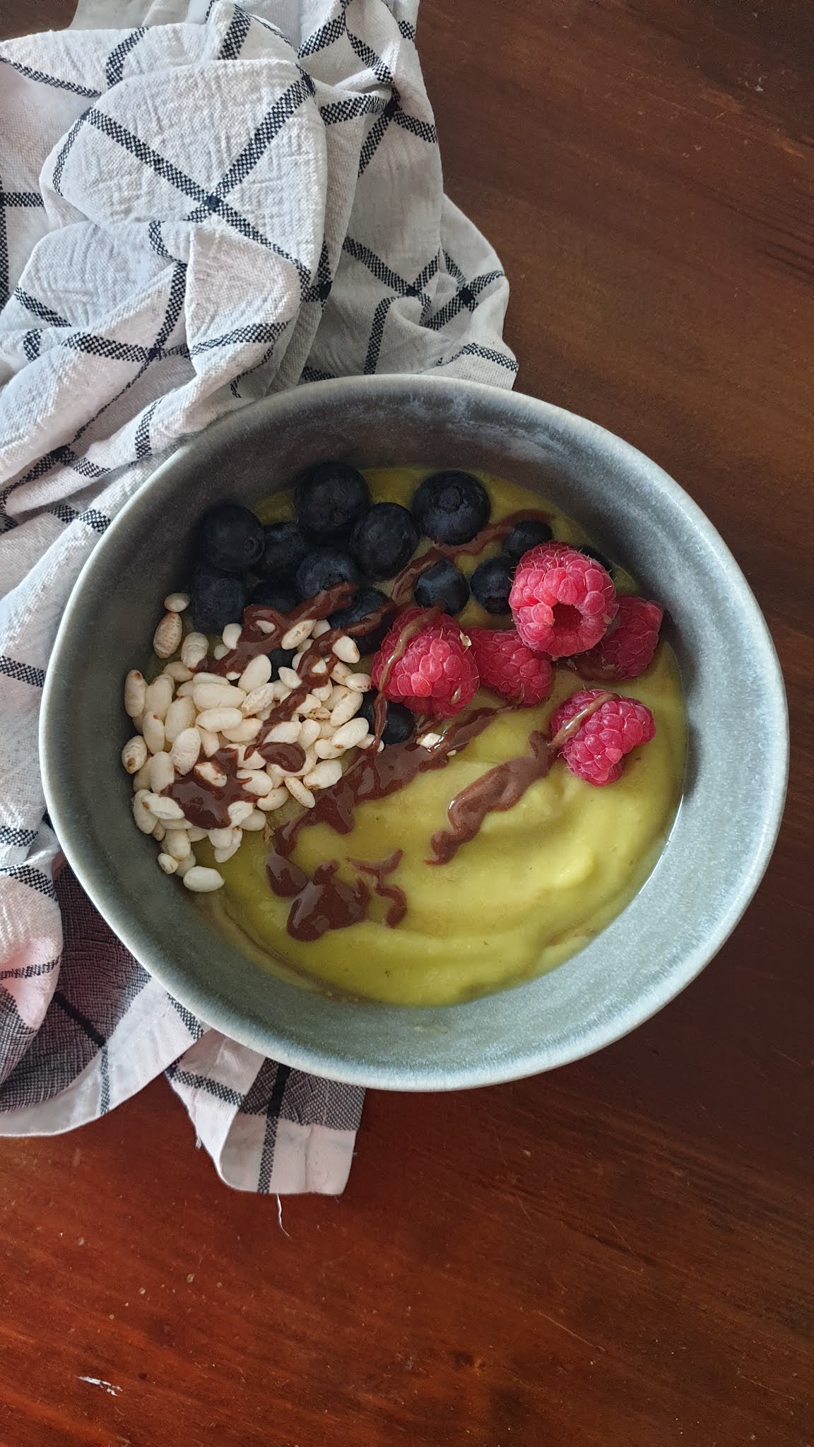 Bowls de Abacate, Banana e Pera