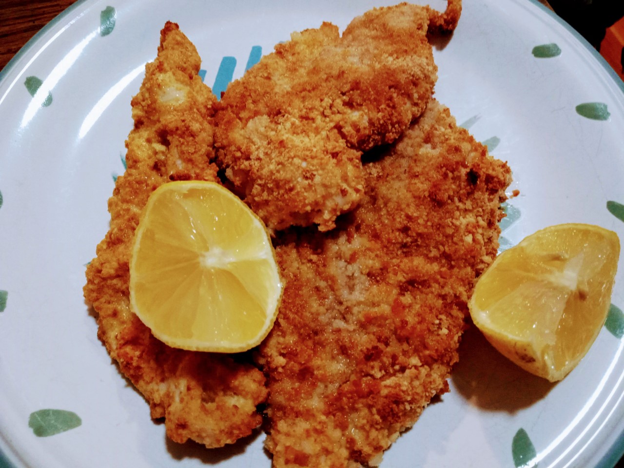 OVENBAKED BREADED CHICKEN MILANESE STYLE COTOLETTA ALLA MILANESE AL