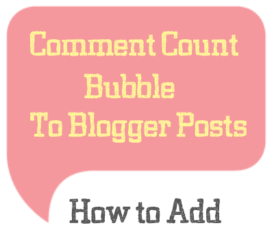 Tạo hiển thị tổng số bài viết và comments cho blogspot
