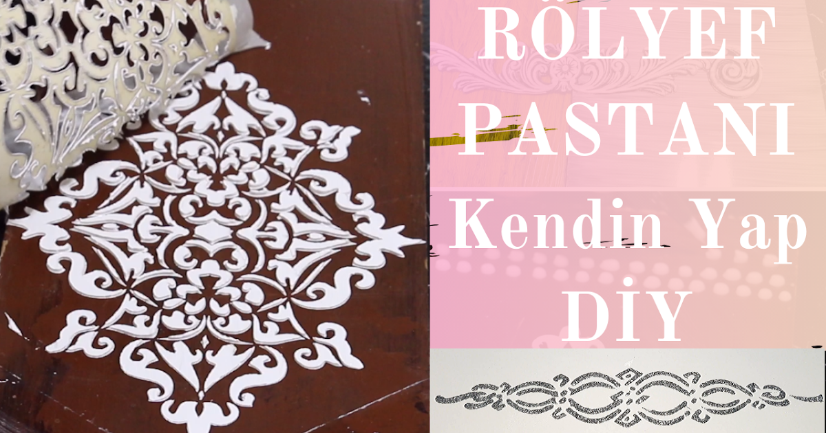 Evde Rölyef Pasta Yapımı Relief Sculpture DIYBeyaz Mucizeler
