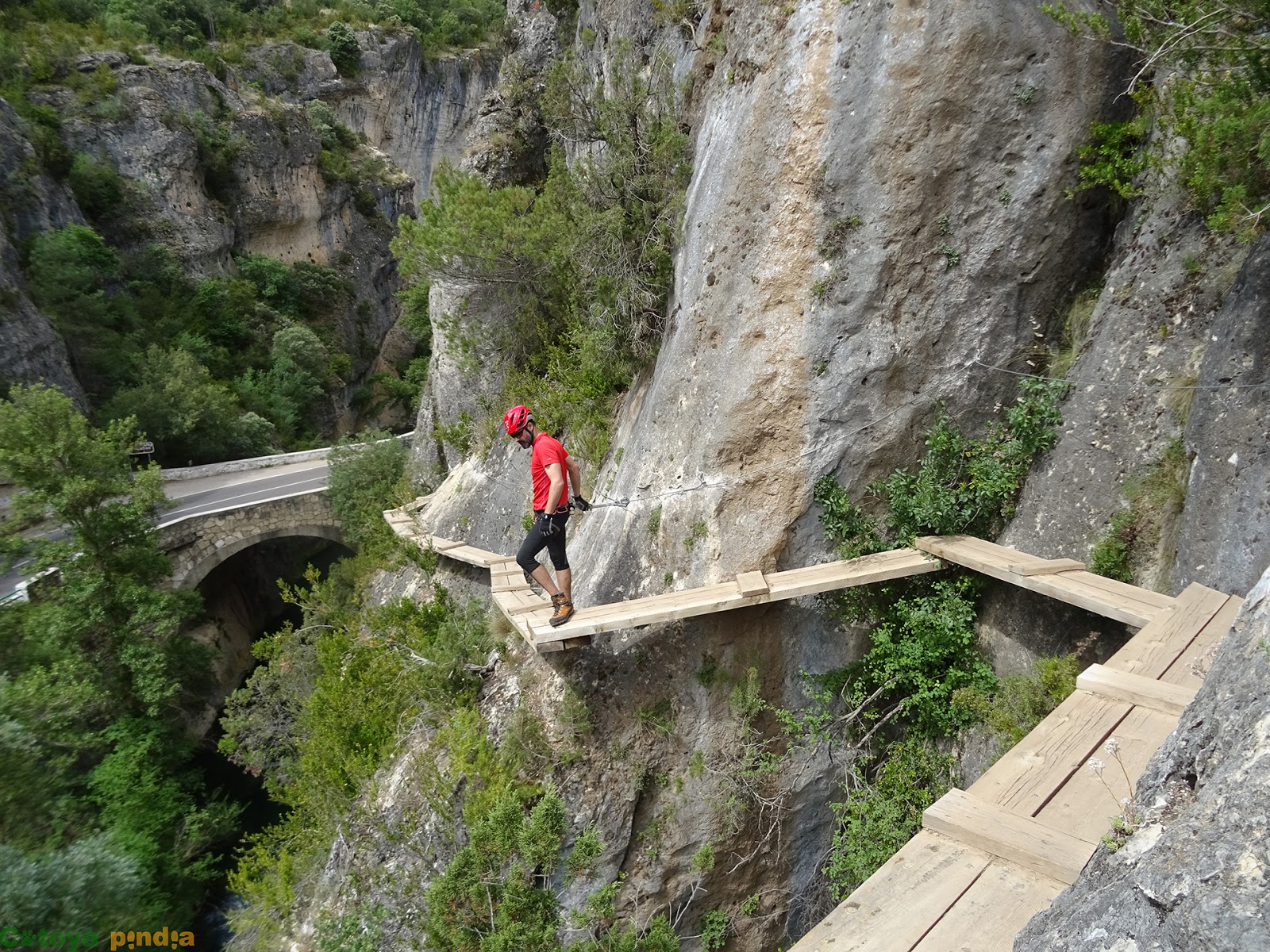 Vía ferrata Estrecho de Priego