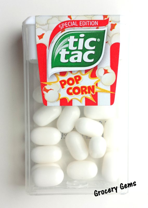 Grocery Gems Review Tic Tac Popcorn