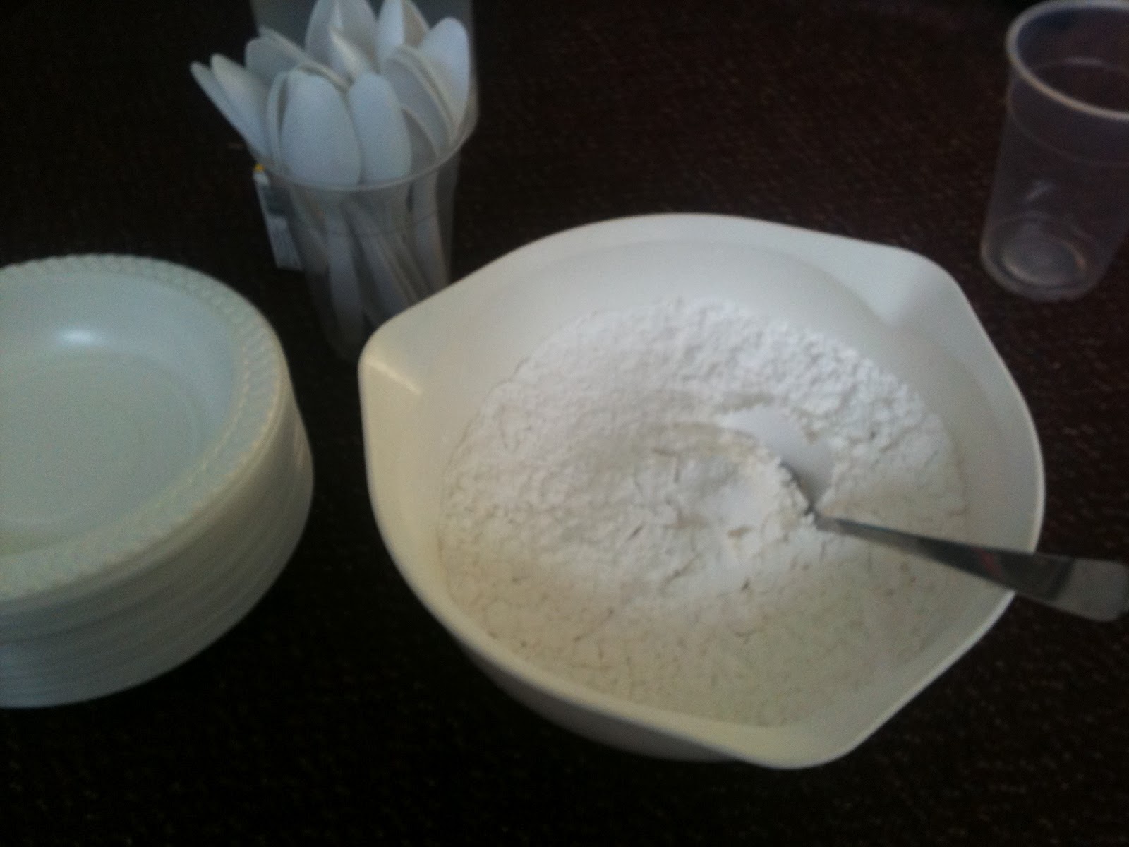 3/4T Is The Place To Be! Science Corn flour GOO!