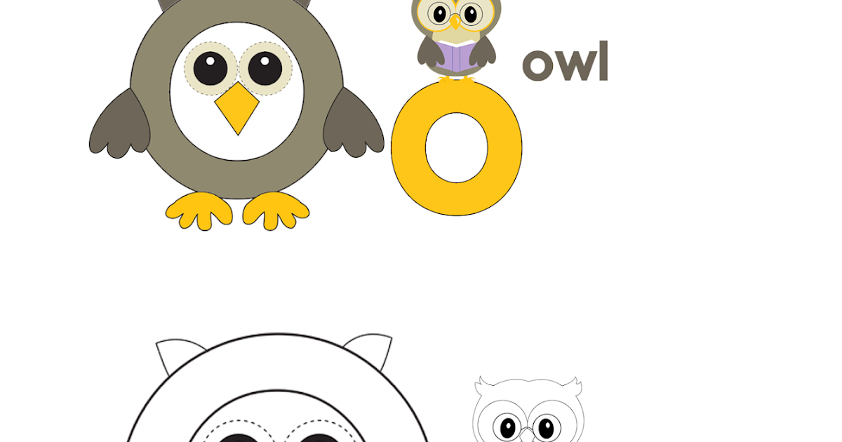 Coloring Worksheets- Letter O
