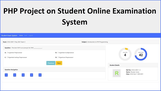Source Code of Updated Version of Online Examination System in PHP ...