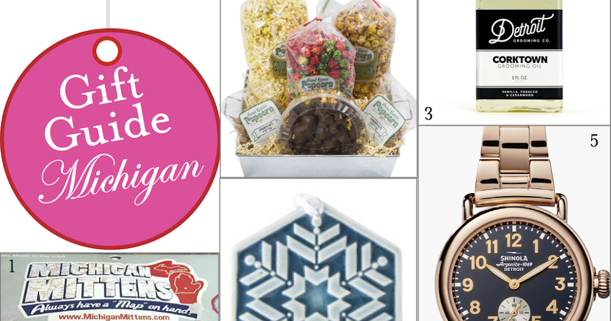 Gift Guide Made in Michigan Fashion meets Food
